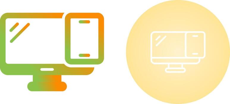 icono de vector de diseño sensible