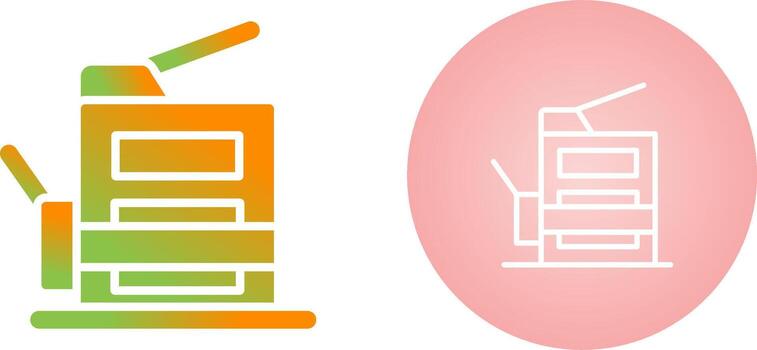 Copy Machine Vector Icon