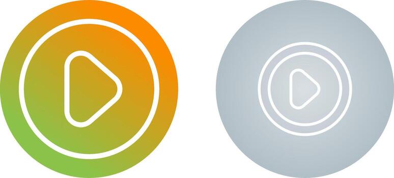 Play Vector Icon