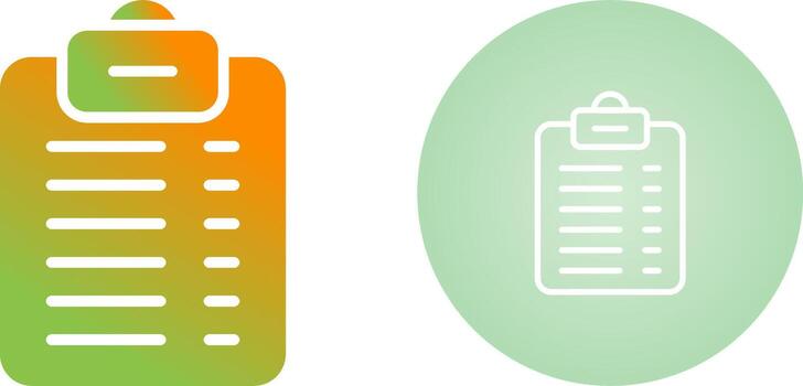 List Vector Icon
