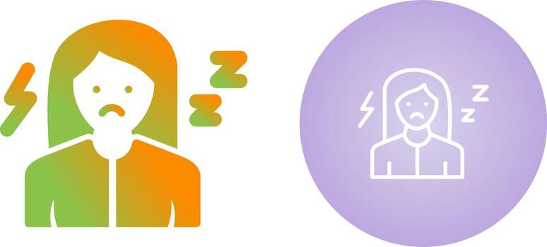 Fatigue Vector Icon