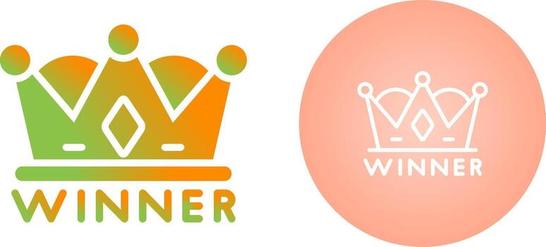 Winner Vector Icon