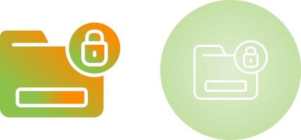 Document Encryption Vector Icon