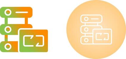 Website Backup Vector Icon