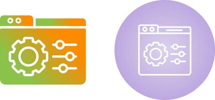 Control Panel Vector Icon