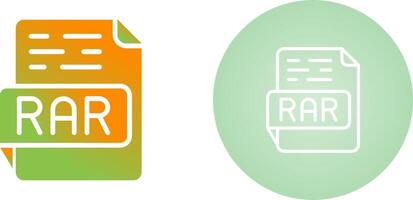 RAR Vector Icon