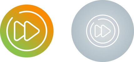 Video Next Track Circle Vector Icon