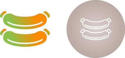 Sausage Vector Icon