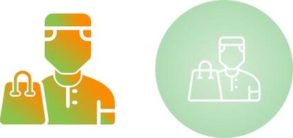 User Shopping Vector Icon