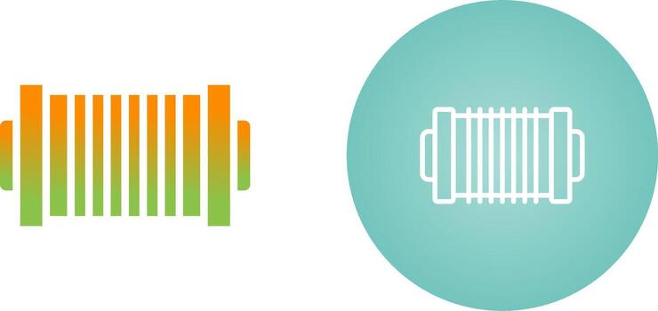 Cable Spool Roller Vector Icon