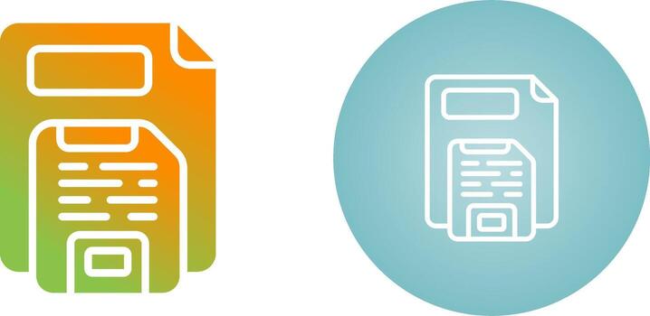 Save Button Vector Icon