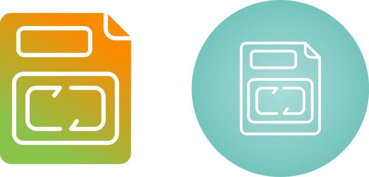 icono de vector de documento