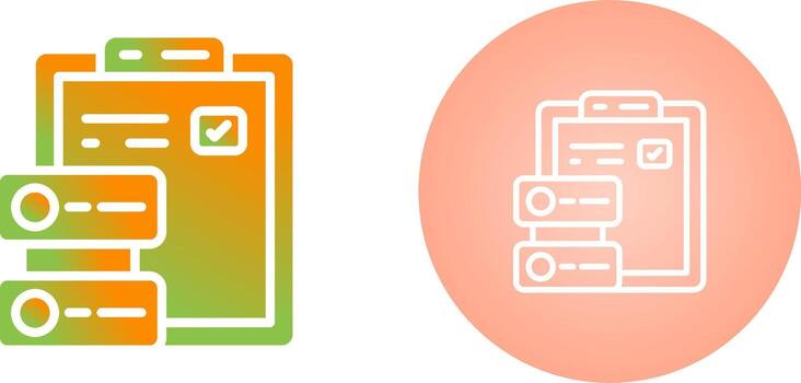 Data Vector Icon