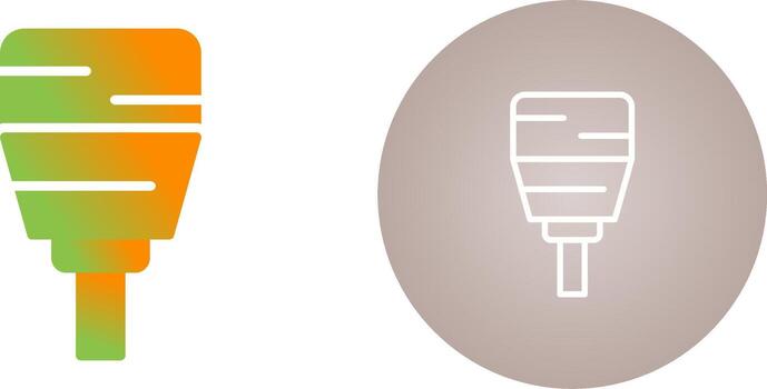 icono de vector de cable