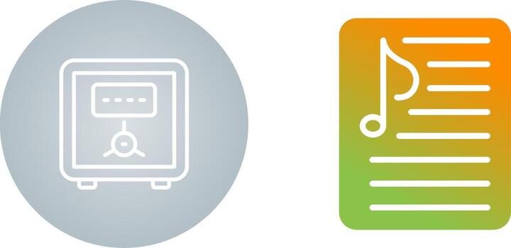 Safe Vector Icon