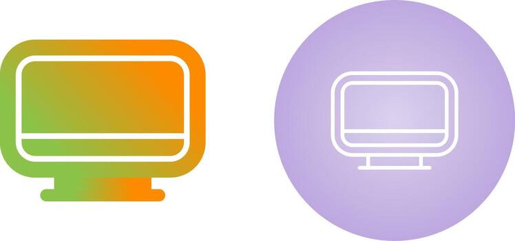 Computer Vector Icon