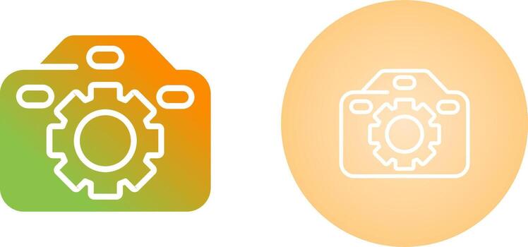 icono de vector de camara