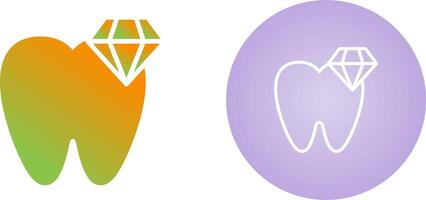 White Teeth Vector Icon