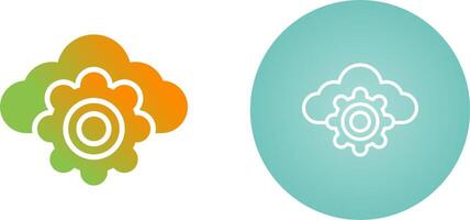 Cloud Computing Vector Icon