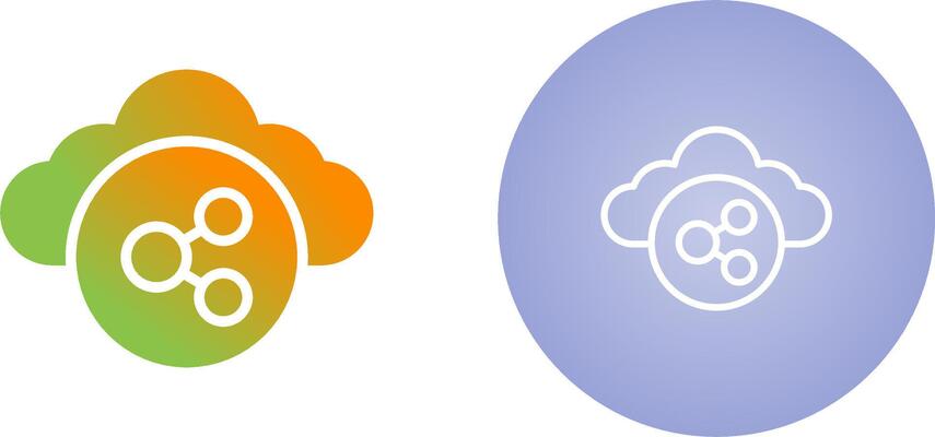 Cloud Computing Vector Icon