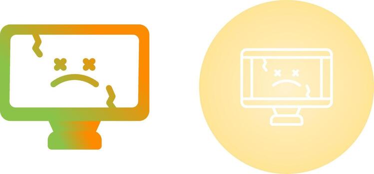 Computer Vector Icon