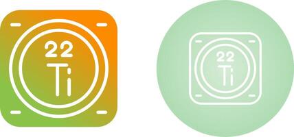 Unique Two Icons Set vector