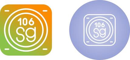 Unique Two Icons Set vector
