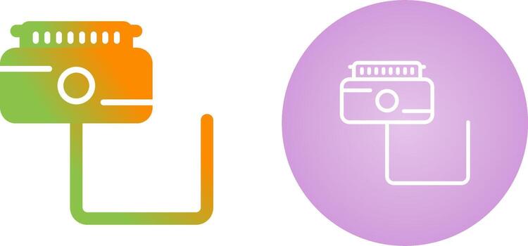 icono de vector de enchufe