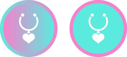 Heart Shaped Locket Vector Icon