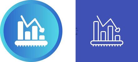 Churn Analysis Vector Icon