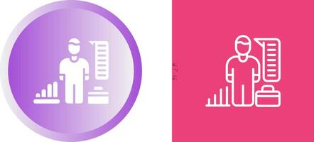 HR Analytics Vector Icon