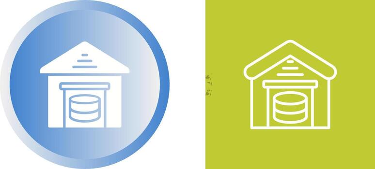 Data Storage Vector Icon