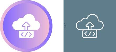 Cloud Deployment Vector Icon