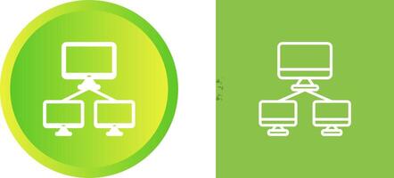 Network Monitoring Vector Icon