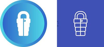 Sleeping bag Vector Icon