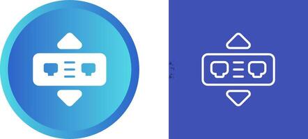 Network Bridge Vector Icon