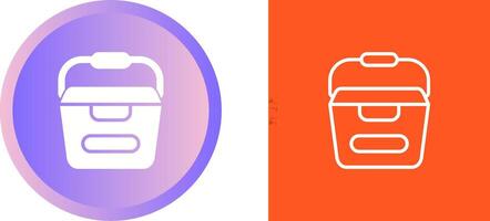 Portable water container Vector Icon