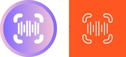 Voice Recognition Vector Icon