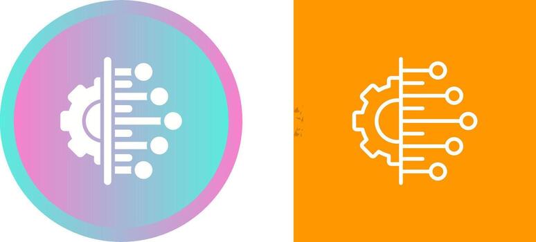 Data Integration Vector Icon