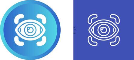 Retinal Scanner Vector Icon