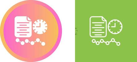 Time Series Analysis Vector Icon