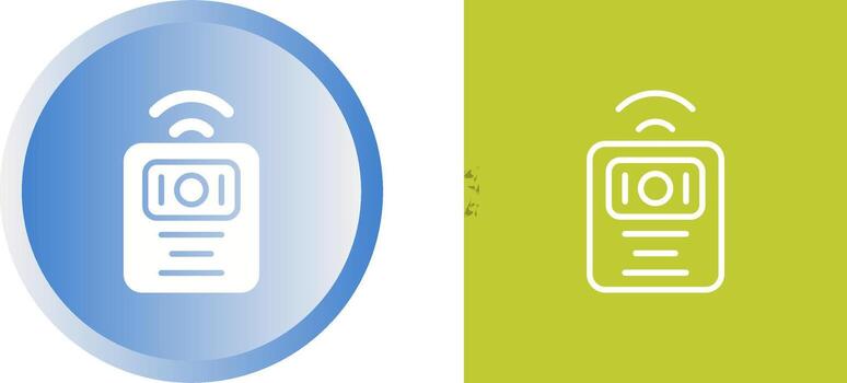 inalámbrico intercomunicador vector icono