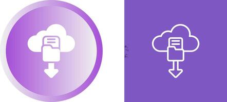 Cloud Security Auditing Vector Icon