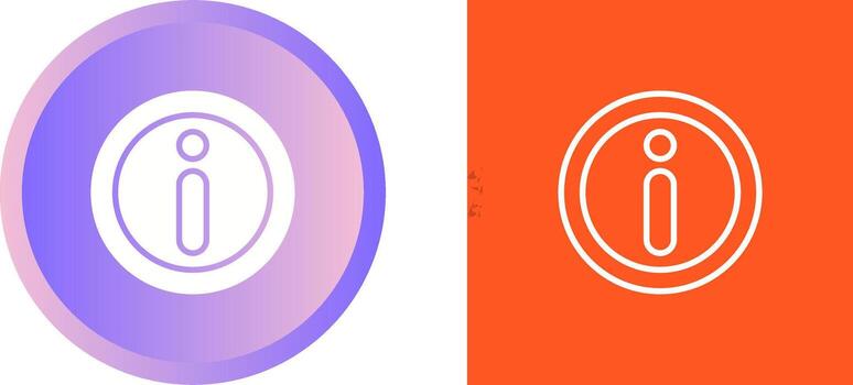 icono de vector de información