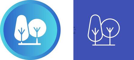 Trees Vector Icon