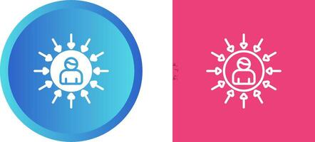 User Centered Design Vector Icon
