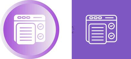 Concept Testing Vector Icon