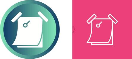 Unique Two Icons Set vector
