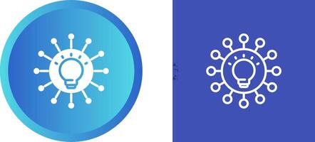 Mind Map Vector Icon