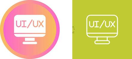 ux ui vector icono